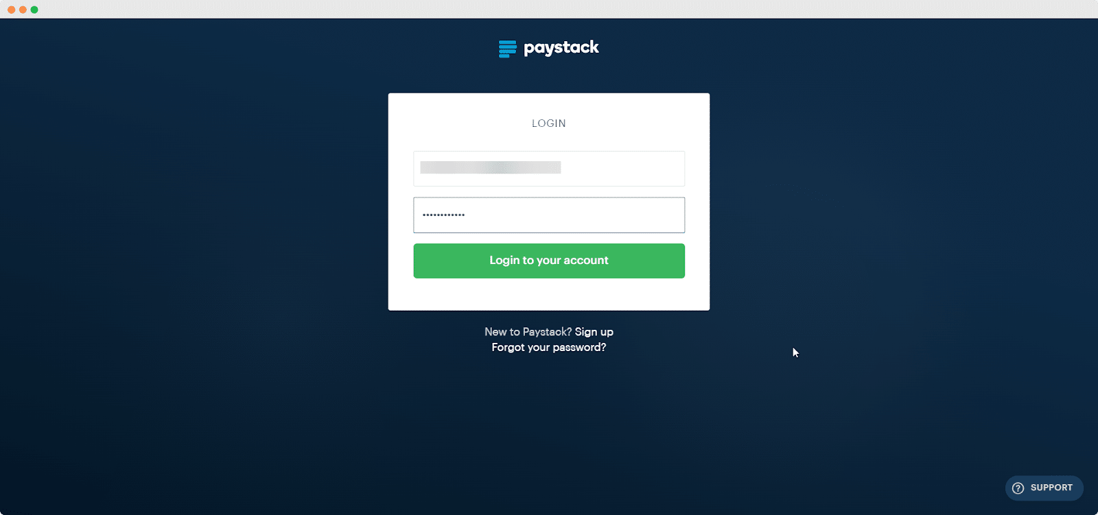 set up Paystack