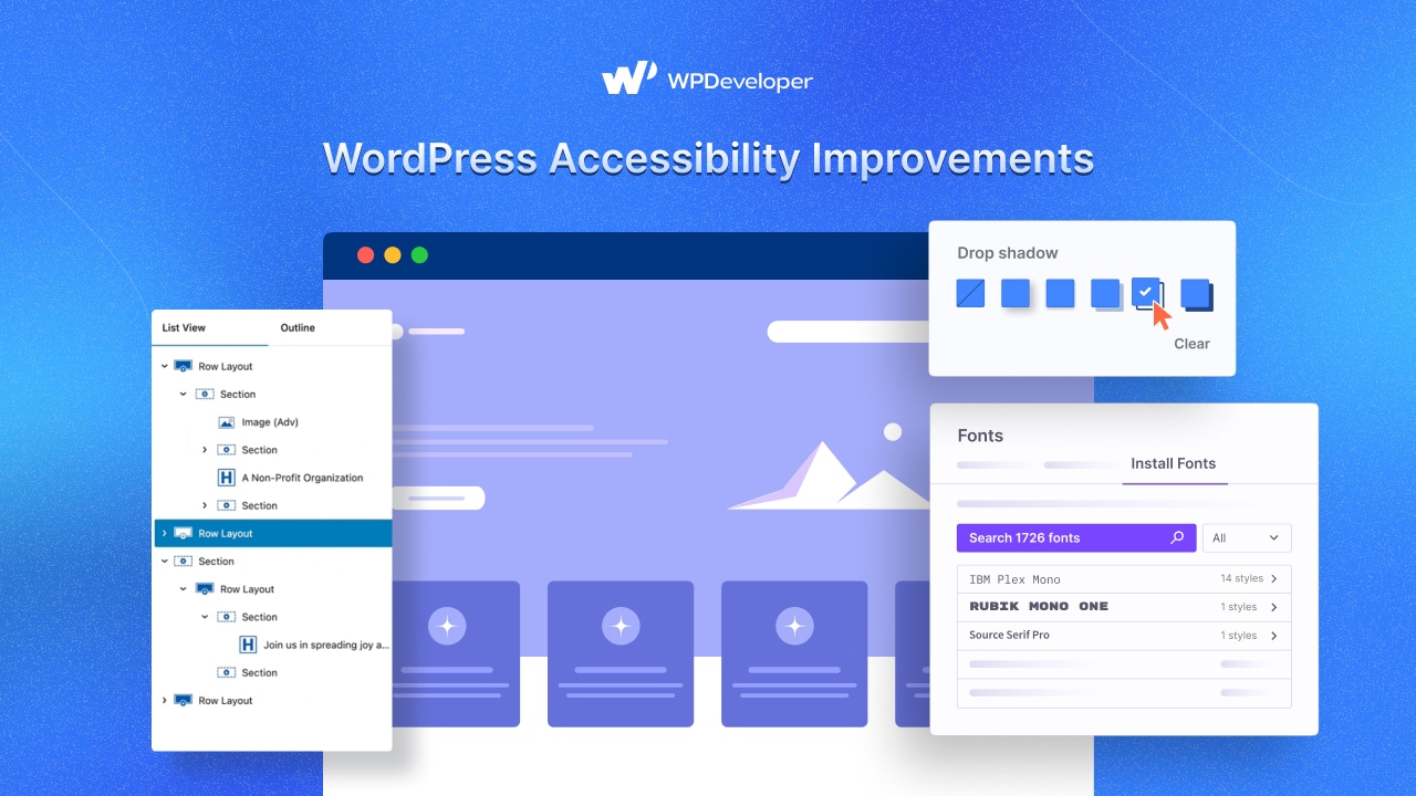 accessibility improvements