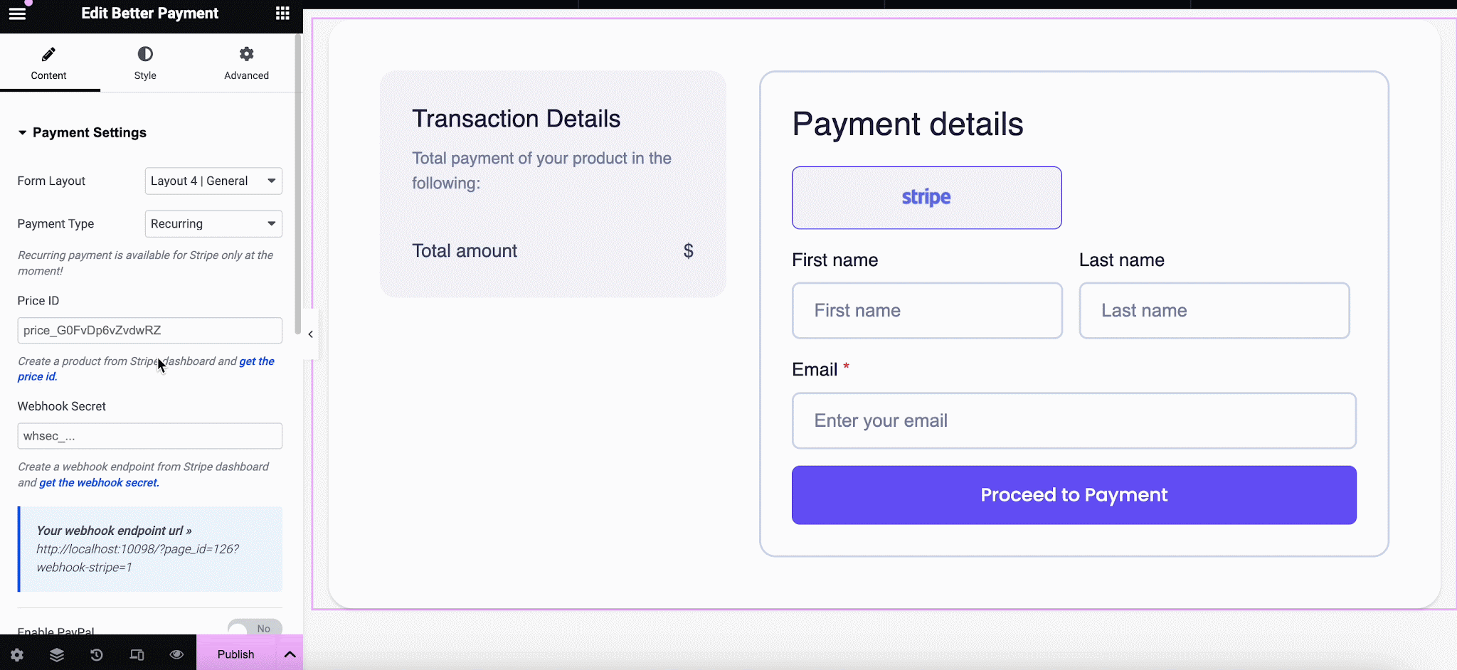 How To Retrieve Price ID For Recurring Payments In Better Payment? - WPDeveloper Retrieve Price ID