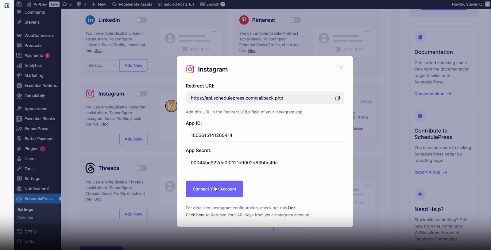 Auto Share WordPress Posts on Instagram