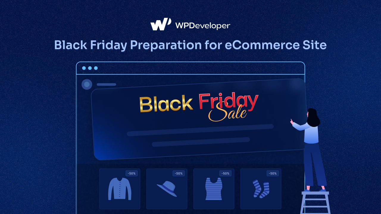 WordPress site for Black Friday