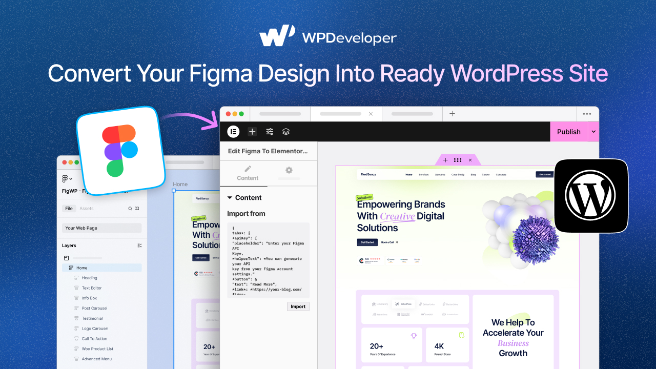Figma to WordPress Converter
