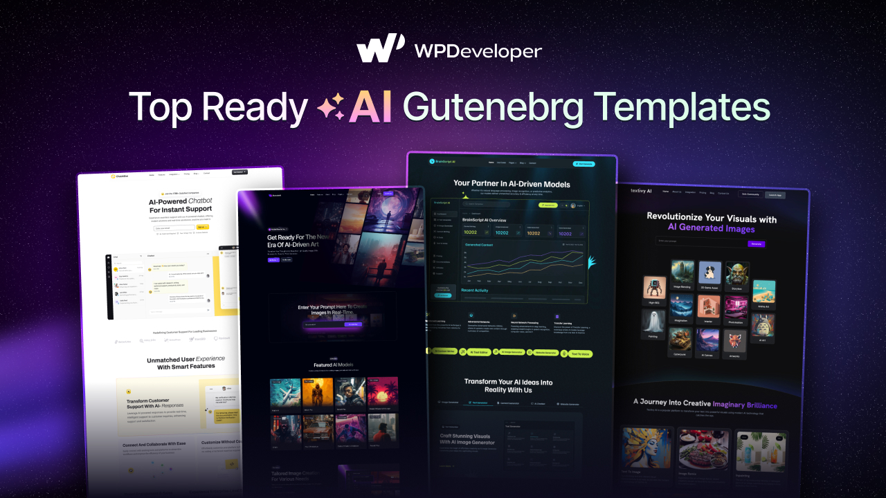 ai gutenberg templates
