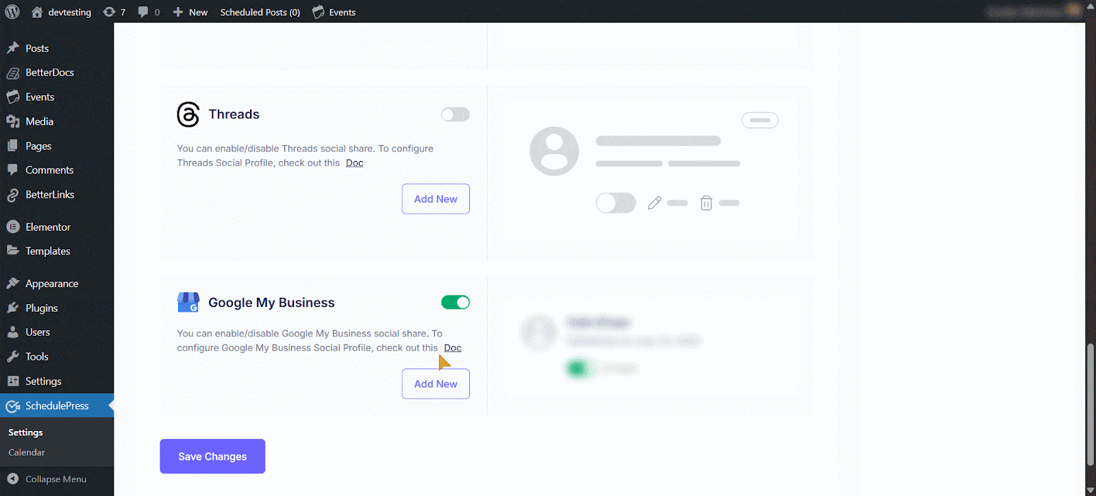 integrate WordPress with Google Business Profile
