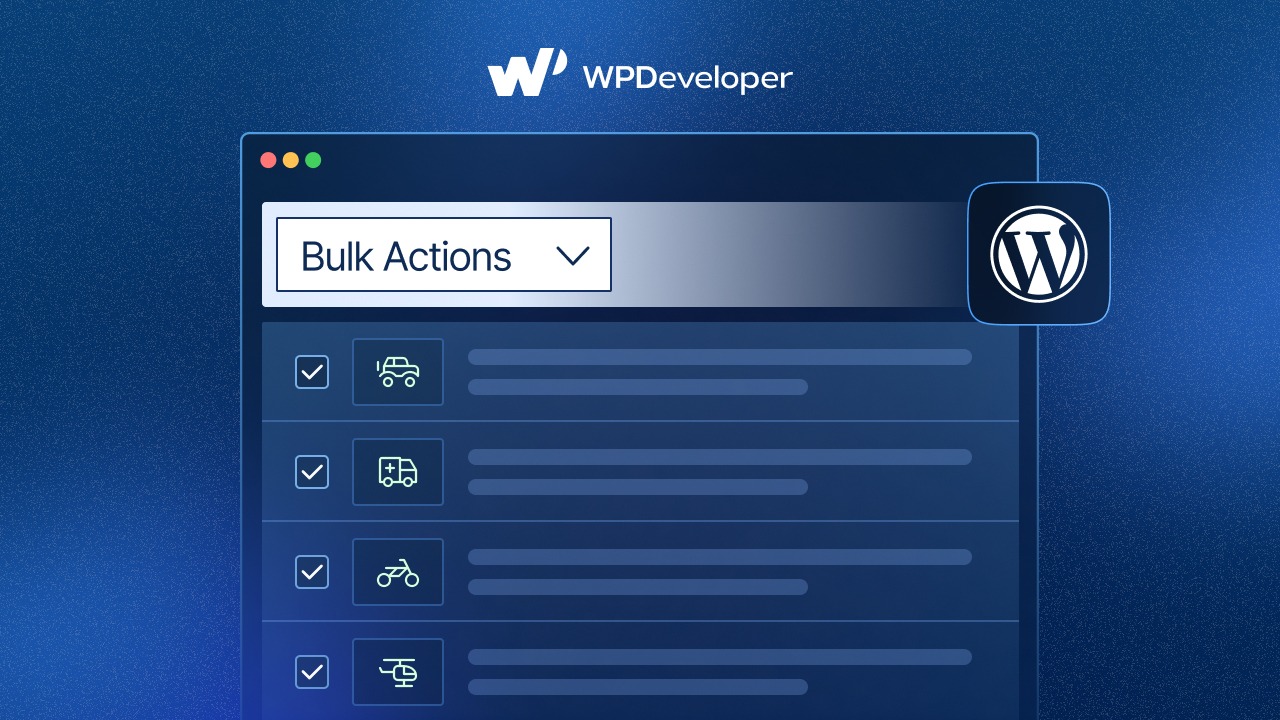 Bulk Updates in WordPress