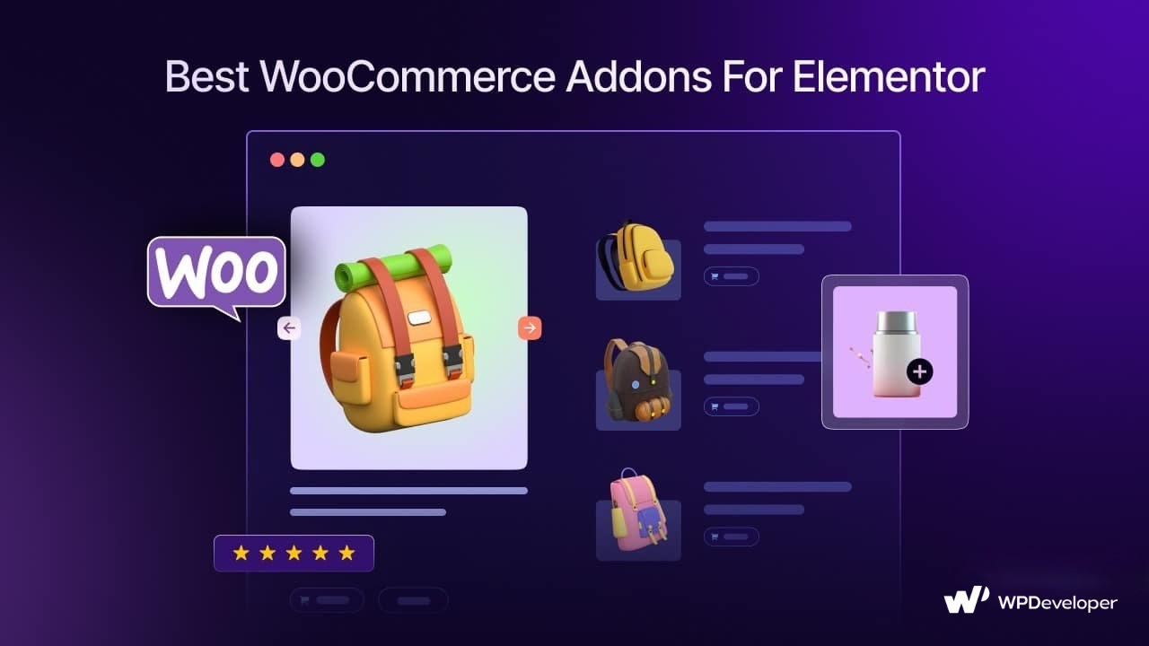 WooCommerce addons for Elementor
