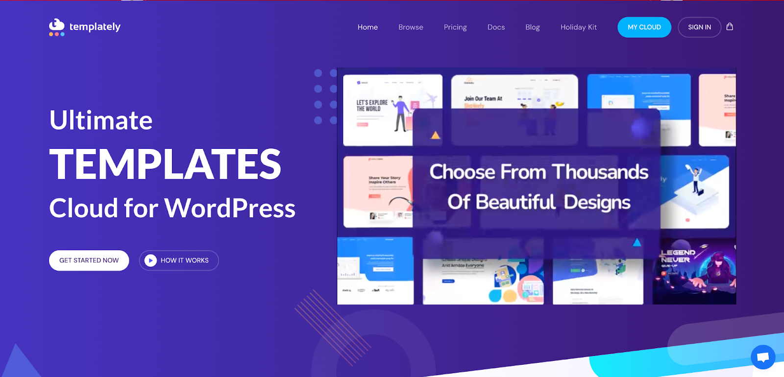 Templately - AI Powered WordPress template library