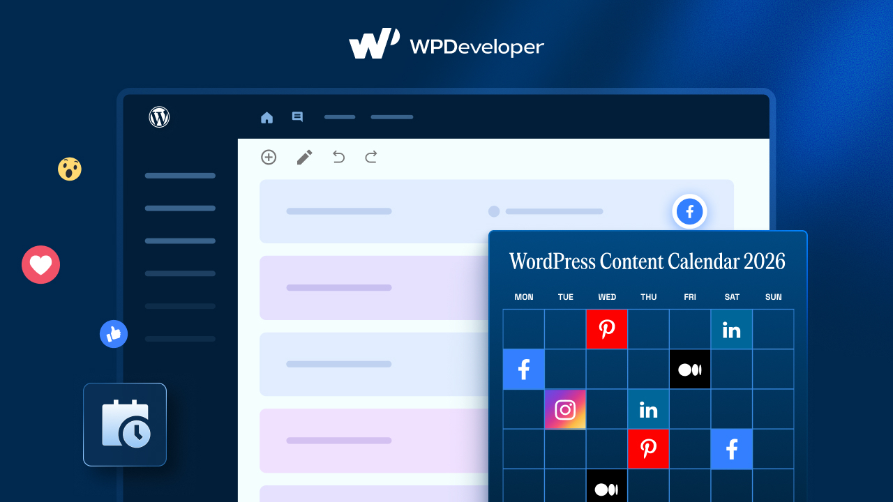 Content Calendar in WordPress