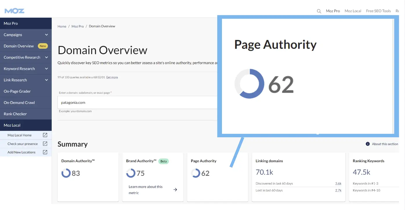 How Page Authority Is Calculated