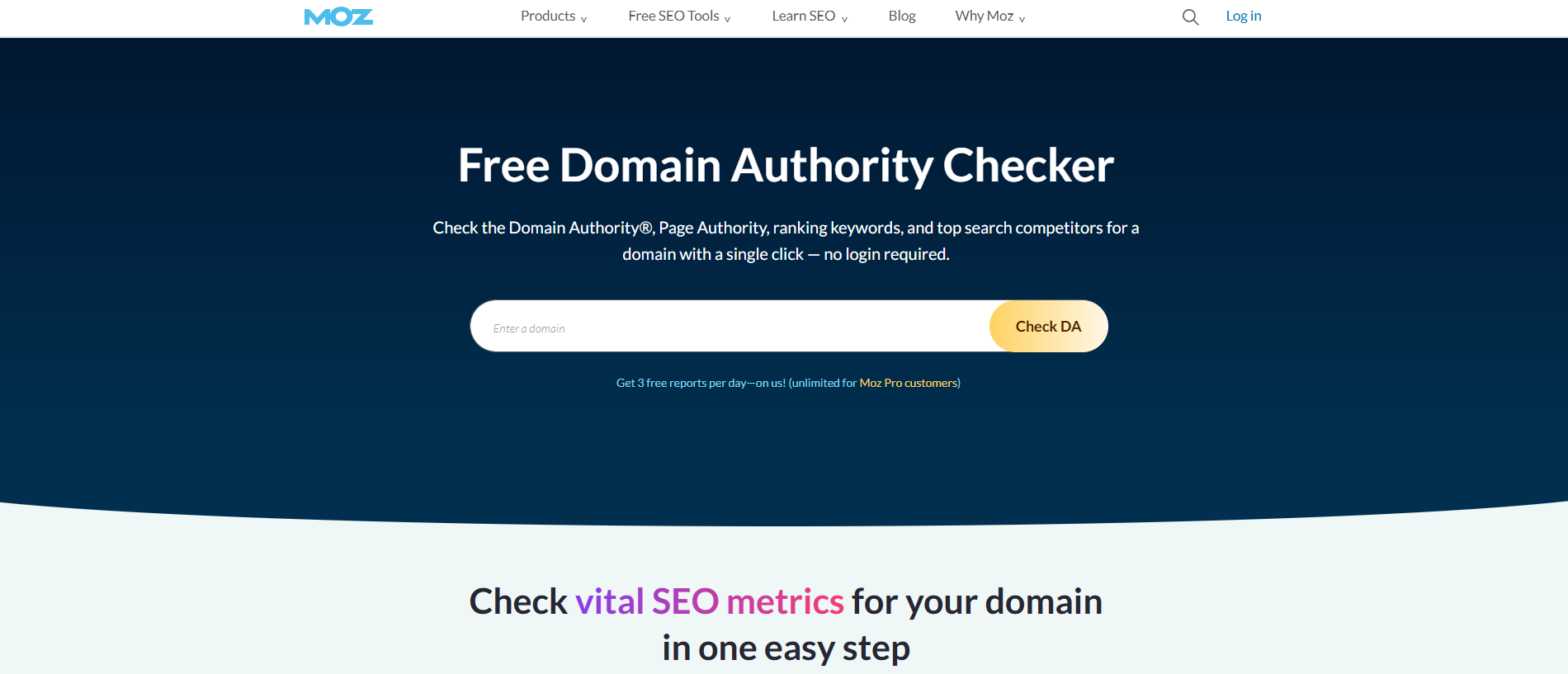 Use SEO tools that provide DA and PA scores