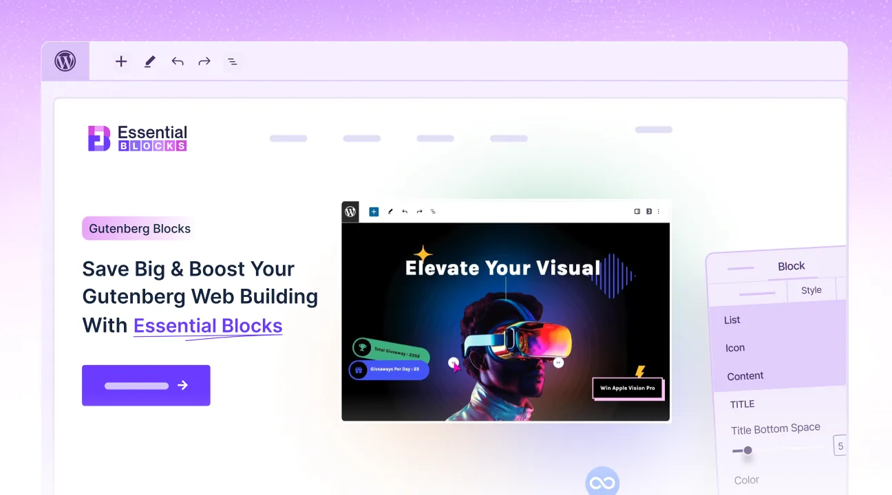 Halloween Deal - WPDeveloper Essential Blocks preview